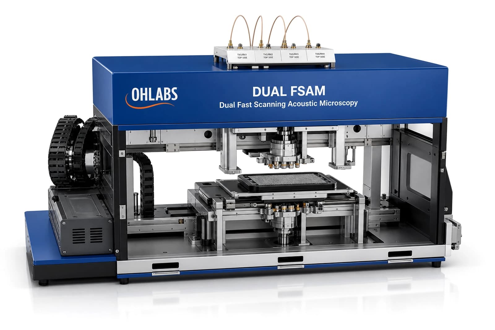 DUAL FSAM-100 double-sided acoustic microscopy inspection system